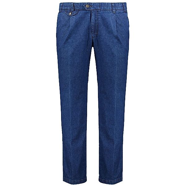 Eurex by Brax Bundfalten-Jeans mit Stretch, athletisch Farbe blau Größe: 35 günstig online kaufen
