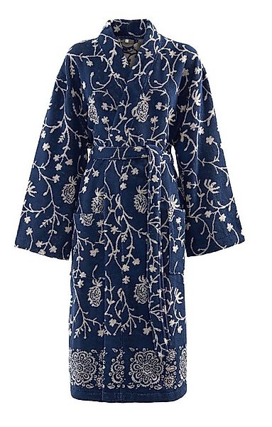 Bassetti Damenbademantel BRENTA, midi, Baumwolle, ohne Kapuze, Gürtel, aus günstig online kaufen