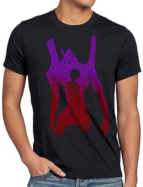 style3 T-Shirt EVA-0 Psycho neon genesis evangelion anime manga japanisch b günstig online kaufen