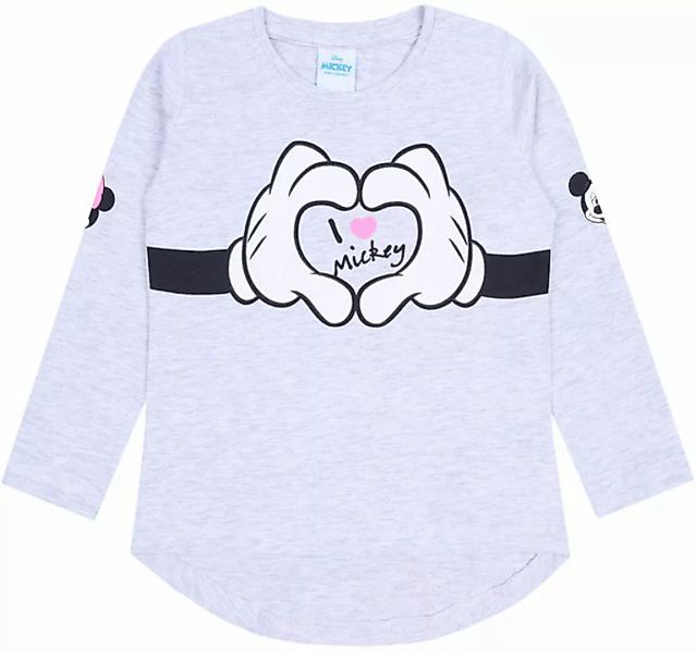 Sarcia.eu Langarmbluse Graue Bluse mit langen Ärmel Minnie Mouse DISNEY 6-7 günstig online kaufen