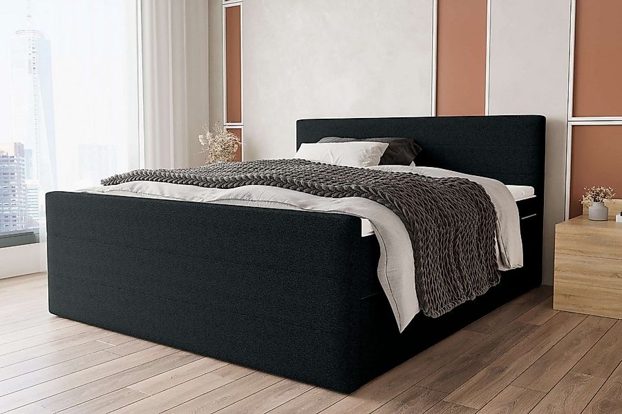 99rooms Boxspringbett Phönix Plus (Schlafzimmerbett, Bett), günstig online kaufen
