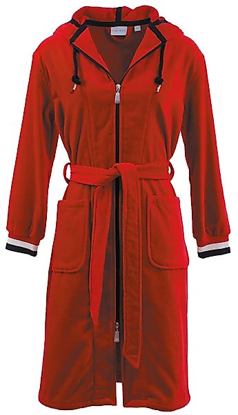 Carl Ross Damenbademantel 437410, Midilänge, Velours, günstig online kaufen