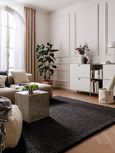 benuta Wollteppich Beads, rechteckig, Höhe: 11 günstig online kaufen