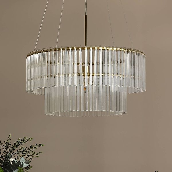 Globen Lighting Hängeleuchte HOOK 60, Glas, transparent günstig online kaufen