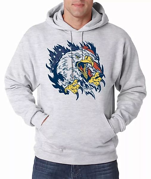 Youth Designz Kapuzenpullover Adler USA Flagge Herren Hoodie Pullover mit t günstig online kaufen
