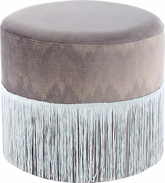 Kayoom Sitzhocker "Hocker Cleopatra 825, mit samtigem Bezug", (1 St.), verz günstig online kaufen