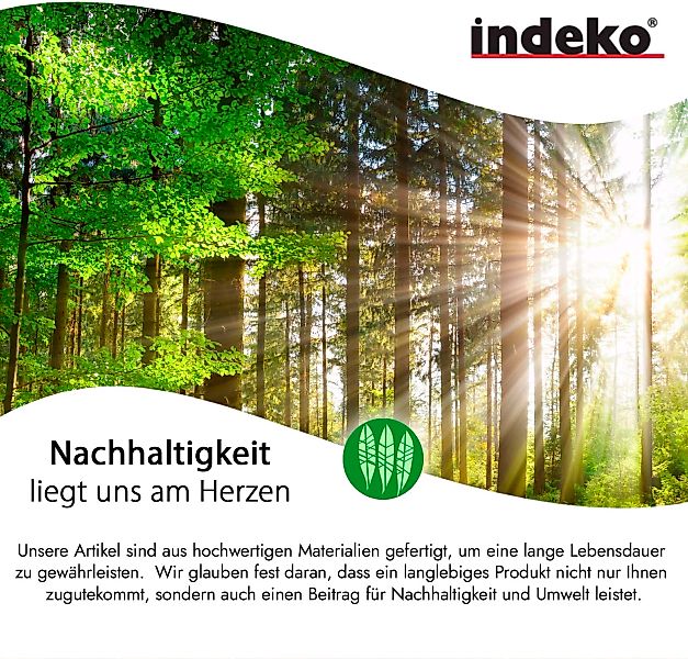 indeko Gardinenstange »Linz«, 1 läufig-läufig, Wunschmaßlänge günstig online kaufen