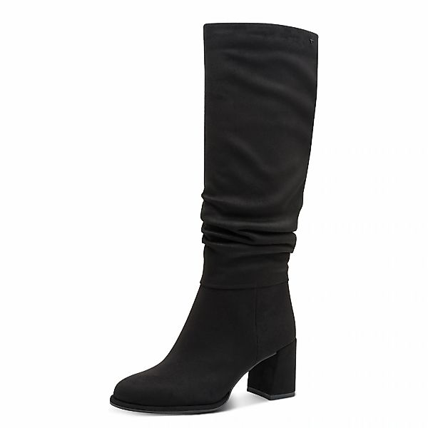 Tamaris Stiefel, Blockabsatz, Langschaftstiefel in veganer Verarbeitung günstig online kaufen