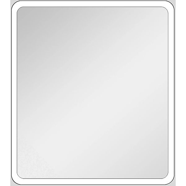 DSK Design LED-Lichtspiegel Silver Rio 40 cm x 45 cm günstig online kaufen