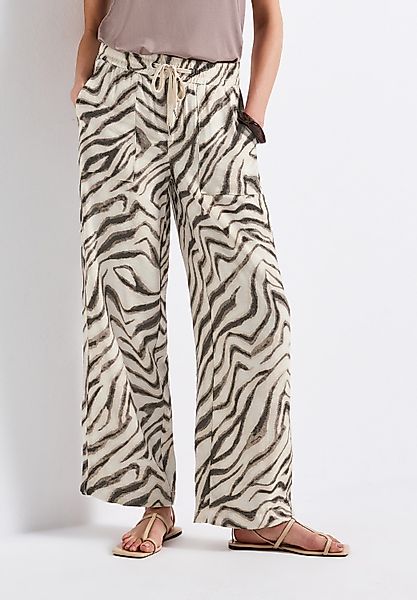 STREET ONE Stoffhose mit All-Over Print günstig online kaufen