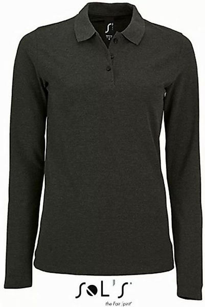 SOLS Langarm-Poloshirt Damen Long-Sleeve Piqué Polo Shirt Perfect günstig online kaufen