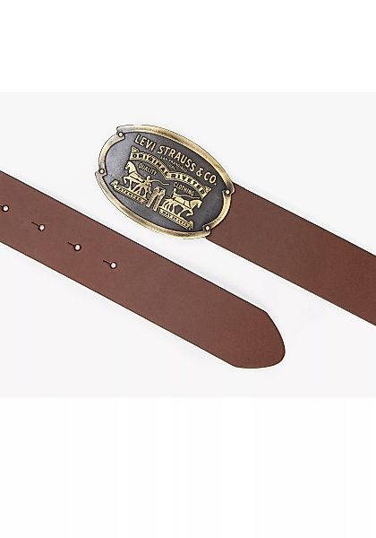 Levis Ledergürtel "Billy Plaque Belt", mit markanter Koppelschließe günstig online kaufen