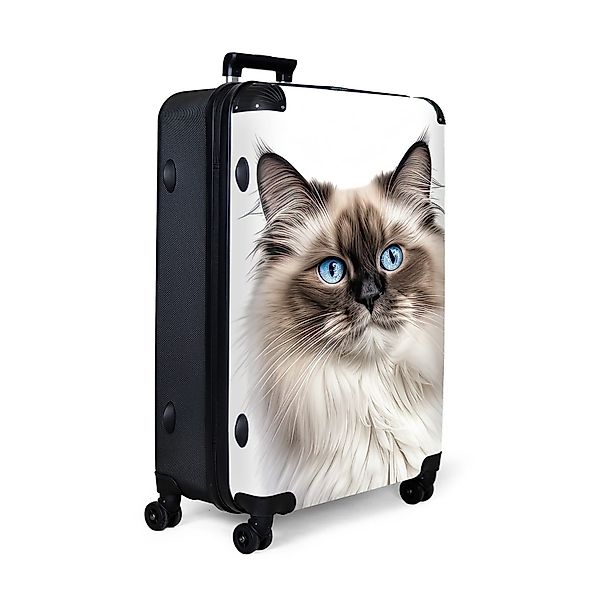 NoBoringSuitcases.com© Hartschalen-Trolley Katze - Haustier - günstig online kaufen