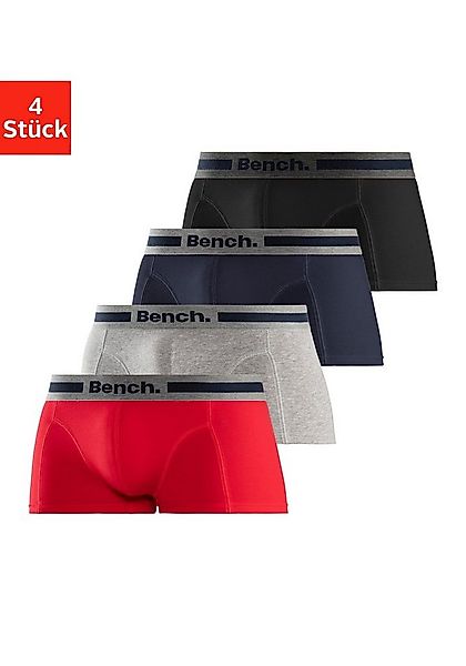 Bench. Hipster Packung, 4 Stk. knapp sitzende Boxershorts aus Baumwollmisch günstig online kaufen