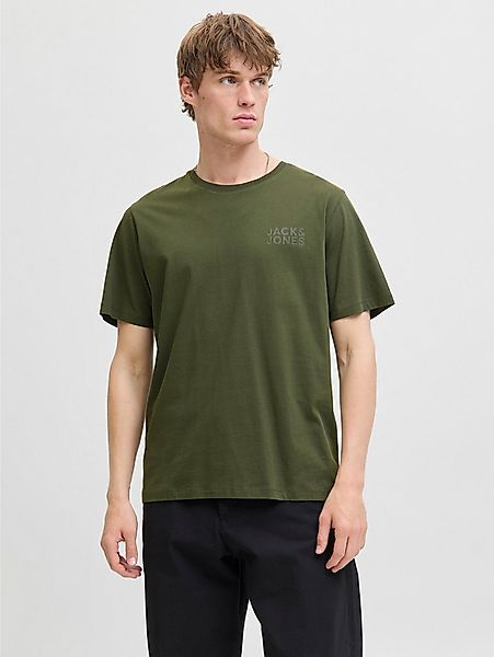 Jack & Jones Rundhalsshirt JJECORP mit Logo-Print und klassischem Rundhals günstig online kaufen