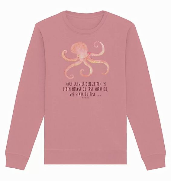 Mr. & Mrs. Panda Longpullover Tintenfisch Größe S - Canyon Pink - Geschenk, günstig online kaufen