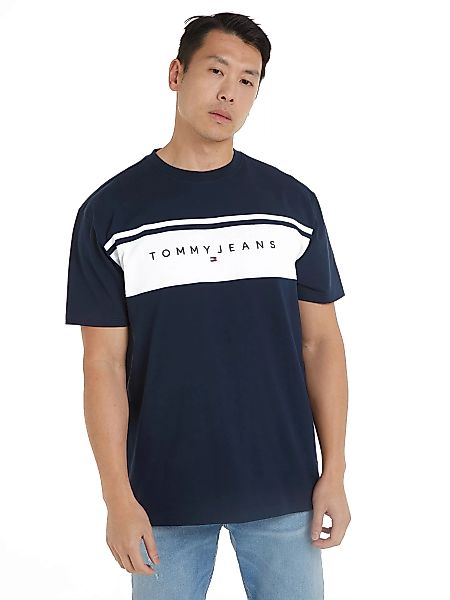 Tommy Jeans T-Shirt TJM REG LINEAR CUT & SEW TEE günstig online kaufen