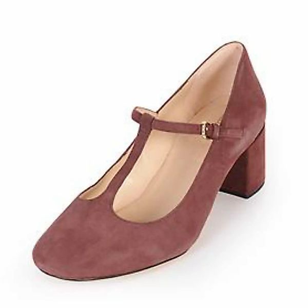 Veloursleder-Pumps 'Orabella Fern' burgund Gr. 37 günstig online kaufen