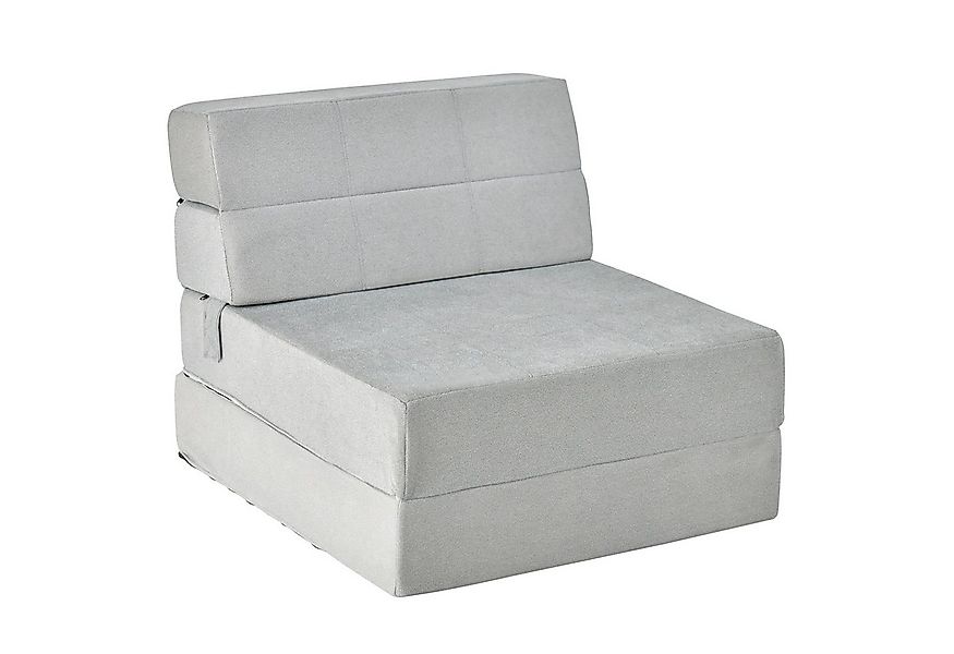 COSTWAY Schlafsofa, 3 in 1 Klappmatratze, mit abnehmbarem Bezug günstig online kaufen