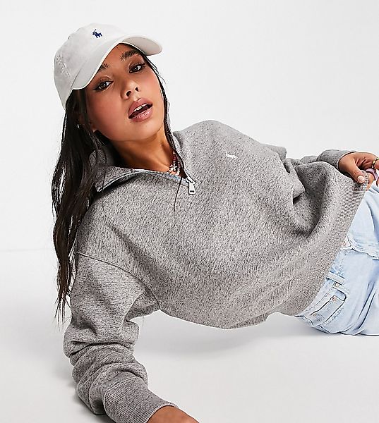 Polo Ralph Lauren x ASOS – Exclusive – Sweatshirt mit kurzem Reißverschluss günstig online kaufen