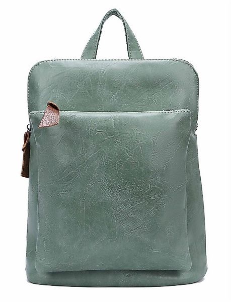 ITALYSHOP24 Rucksack Damen Rucksack Tasche Umhängetasche Schultertasche Han günstig online kaufen