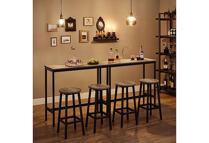 VASAGLE Barhocker Barstühle (Set, 4 St), Barhocker, 2er Set, Barstühle, 65c günstig online kaufen