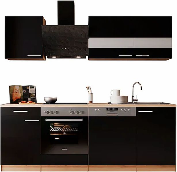 RESPEKTA Küche »Merle« Breite 220 cm, mit Soft-Close, in exklusiver Konfigu günstig online kaufen