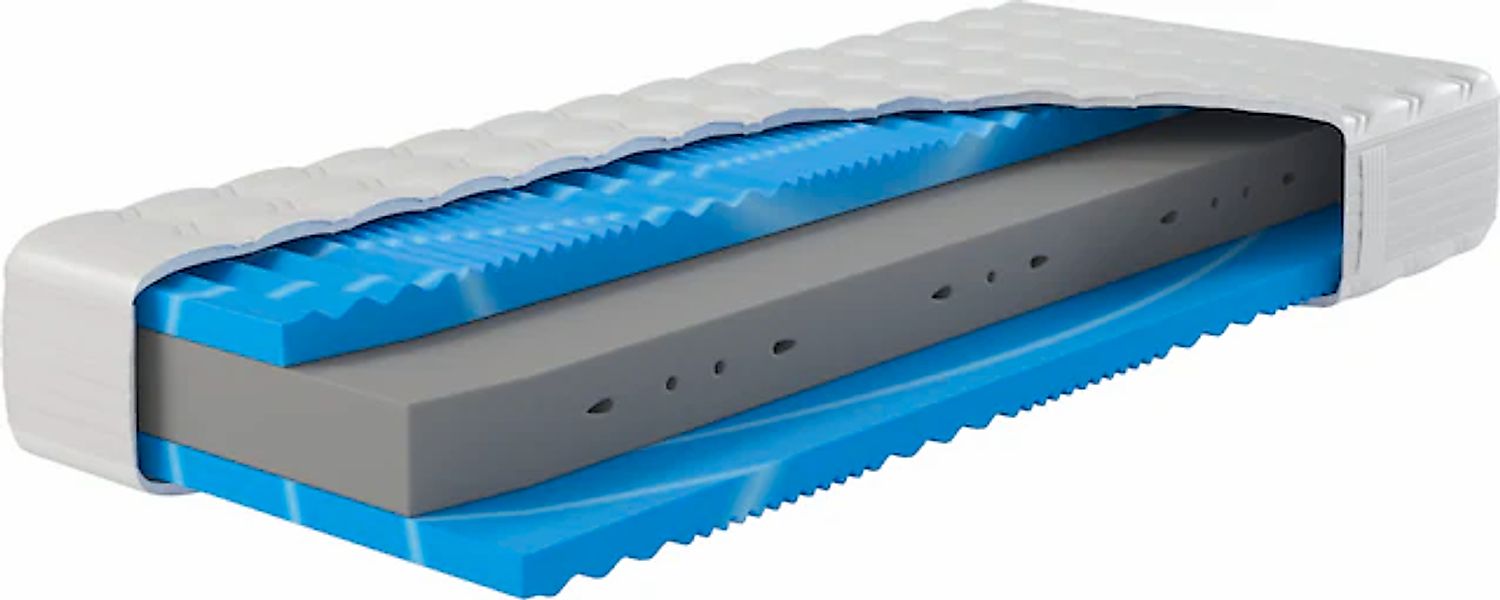 Hn8 Schlafsysteme Kaltschaummatratze »XXL Gelstar KS, Waterpur®-Kern mit 7 günstig online kaufen
