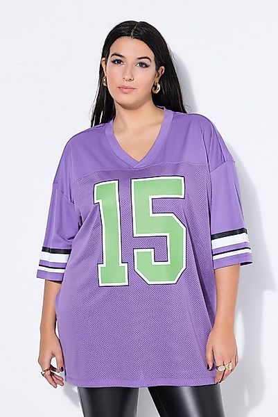 Studio Untold T-Shirt Trikot oversized Meshjersey "15"-Print günstig online kaufen