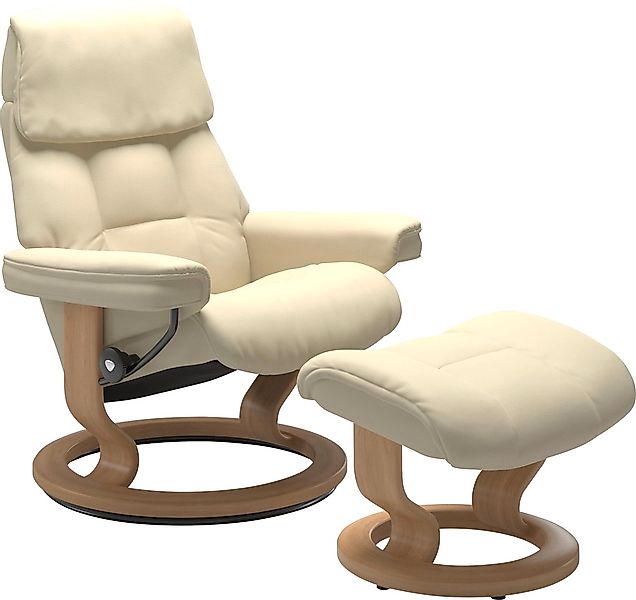 Stressless Relaxsessel "Ruby" Set, Relaxsessel mit Hocker, mit Classic Base günstig online kaufen