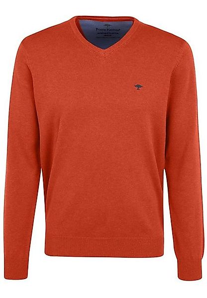 FYNCH-HATTON Strickpullover V-Neck - Basic Pullover - einfarbig günstig online kaufen