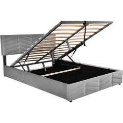 SOFTWEARY Polsterbett (Doppelbett mit Lattenrost und günstig online kaufen
