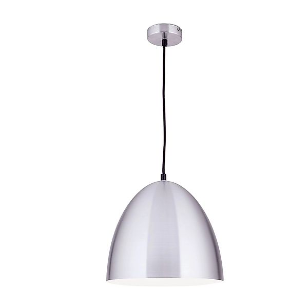 Orion Leuchten Hängeleuchte Loft 30 x 27 cm Silber Matt 1 x E27 günstig online kaufen