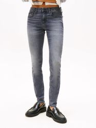 Tommy Jeans Skinny-fit-Jeans "SOPHIE LW SKN" mit Logo-Badge, in Knöchelläng günstig online kaufen
