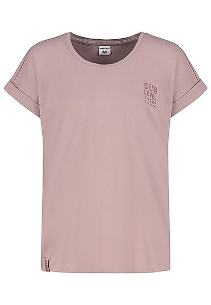 SUBLEVEL T-Shirt Modernes Kurzarmdesign mit subtilen Details (1-tlg) D12041 günstig online kaufen