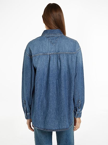 Tommy Hilfiger Hemdbluse DNM LS RELAXED günstig online kaufen