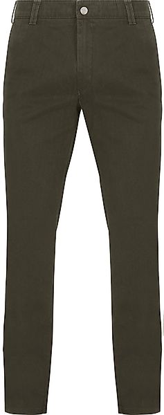Meyer Chino Bonn Twill Olivgrün - Größe 54 günstig online kaufen