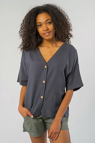 Market Shirt aus Bio Baumwolle & Hanf günstig online kaufen