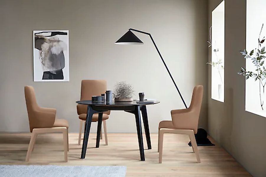 Stressless® Polsterstuhl »Laurel« () High Back mit Armlehne, Größe L, mit a günstig online kaufen