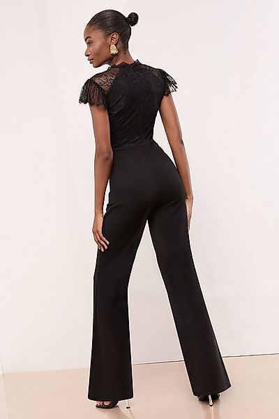 LIPSY Jumpsuit Lipsy Overall mit Stehkragen aus Spitze, Petite (1-tlg) günstig online kaufen
