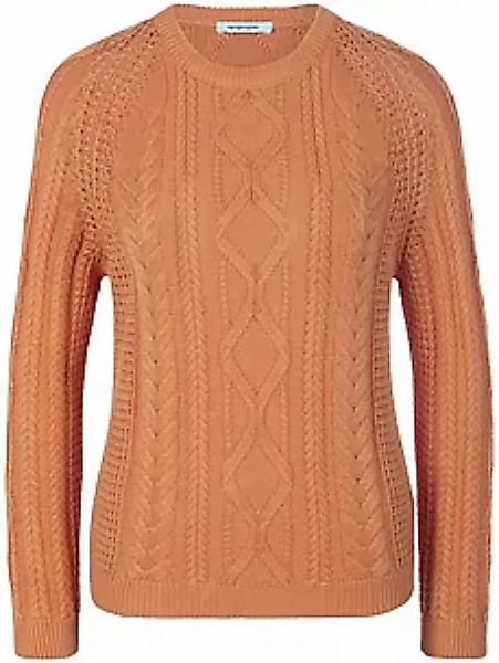 Pullover aus 100% SUPIMA®-Baumwolle Peter Hahn orange günstig online kaufen