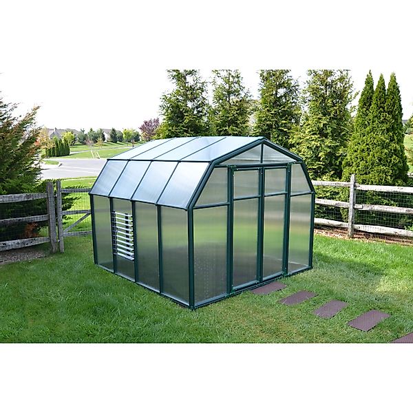 Palram - Canopia Gewächshaus Grün 7,1 m² inkl. Fundamentrahmen günstig online kaufen