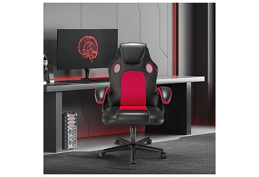 HTI-Living Drehstuhl Bürostuhl ECO Daytona Rot (Stück, 1 St), Gaming Stuhl günstig online kaufen