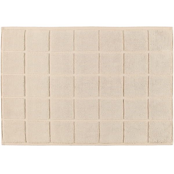 Ross Badematte Uni-Karofond 4015 - Farbe: cappuccino - 52 - Badematte 50x70 günstig online kaufen