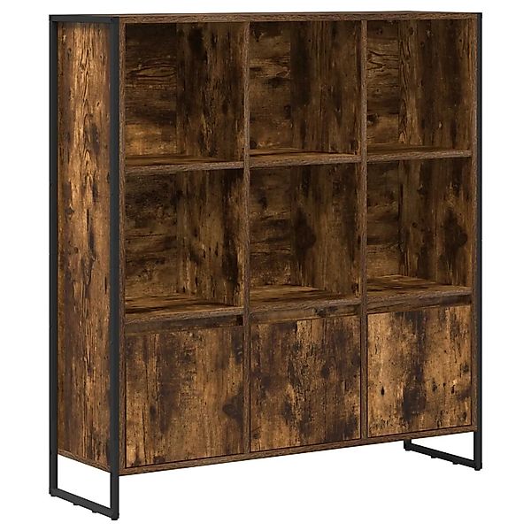 vidaXL Bücherregal 2-Tlg Raucharbe 99,5 x 30 x 108,5 cm Holzwerkstoff 34030 günstig online kaufen