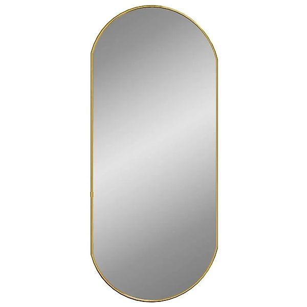vidaXL Wandspiegel Golden 80x35 cm Oval 348199 günstig online kaufen