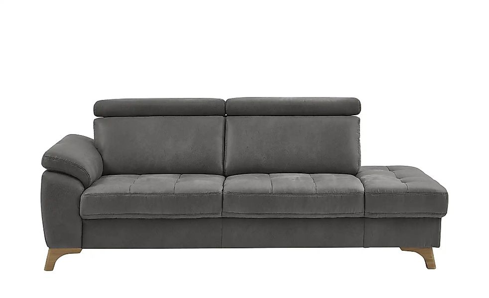 meinSofa Recamiére  Chloris ¦ grau ¦ Maße (cm): B: 221 H: 107 T: 102 Polste günstig online kaufen