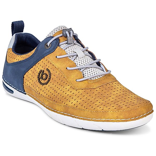 bugatti Sneaker mit elastischen Schnürsenkeln Farbe gelb Größe: EU45 günstig online kaufen