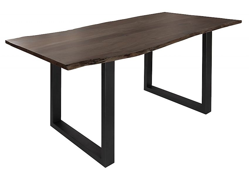 Massivmoebel24 Baumkantentisch FREEFORM (Baumtisch Akazie 180x90x76 günstig online kaufen