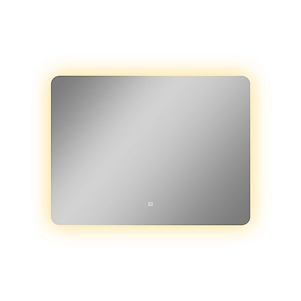 Aica Sanitär Badspiegel 80x60 cm Spiegel mit LED Beleuchtung Touch Wandscha günstig online kaufen